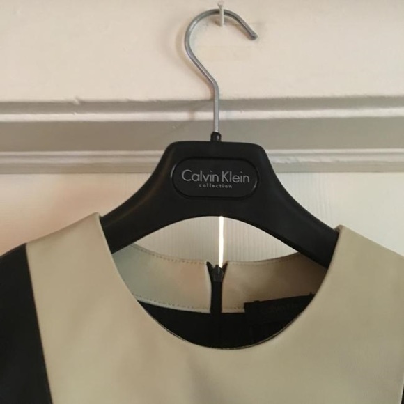 CK Collection Studded Leather dress Authentic sz 8 - Picture 6 of 8